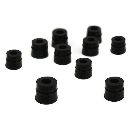 Pro-Set Hose Gasket, 3/8 in Hose ID, Neoprene, PK10 HX38G