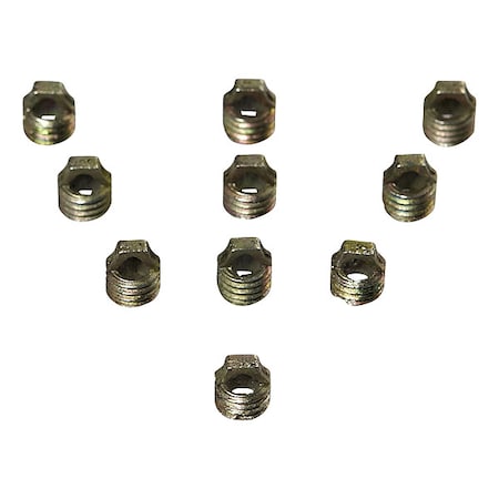 Pro-Set Valve Core Depressor, Brass, PK10 HXD | Zoro