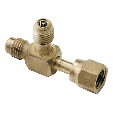 Pro-Set Access Valve Tee, 4 in L, 1 in H, PK3 AVT44