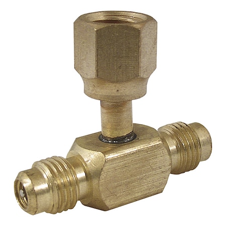 Pro-Set Access Valve Tee, 4 in L, 1 in H, PK3 AVT64