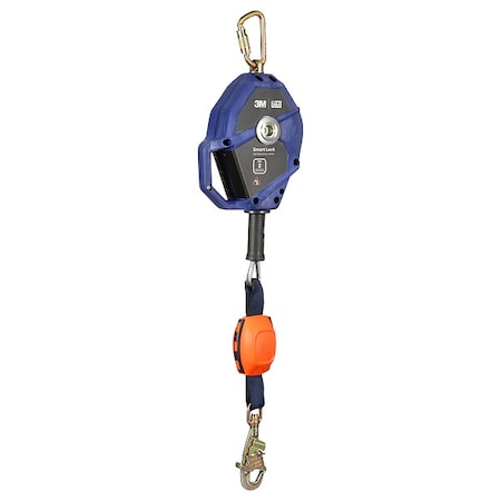 3M Dbi-Sala DBI SALA Self Retracting Lifeline, 30 ft. Length, Swivel Snap Hook, Steel, 1 Leg(s) 3503880