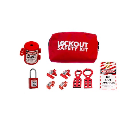 Zing Lockout Tagout Kit 7158-USA