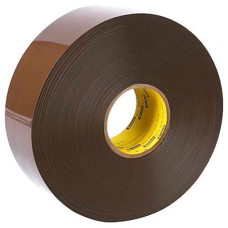 Scotch Packaging Tape, 3.1 mil, Tan, PK24 375+