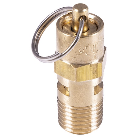 Speedaire Air Tank Relief Valve, 5/8 in Outside Dia J0020420037