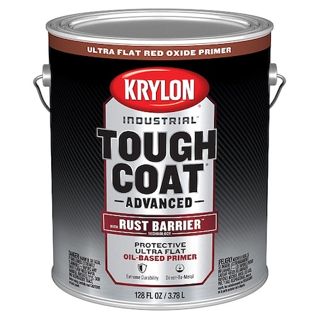 Krylon Primer, Flat Sheen, 1 gal, Base Solvent K00691008