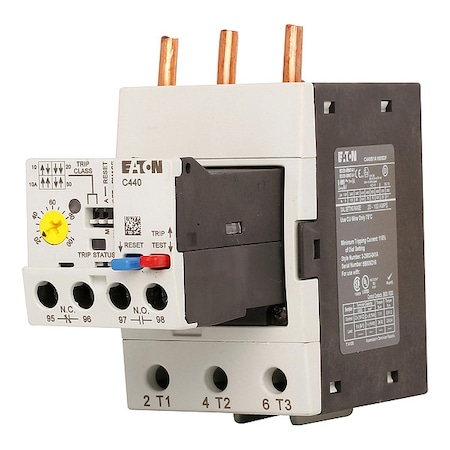 Eaton Overload Relay, 2NC/2NO, 9 A Min current, 45 A Max current, 690V AC C440A1A045SF2