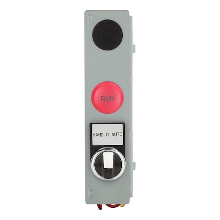 Eaton SelectorSwitchKit, NEMA, Red PushButton C600M121T