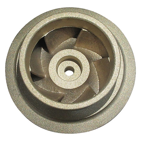 Dayton Impeller, 4 9/16" Dia, Closed, Bronze 811D80