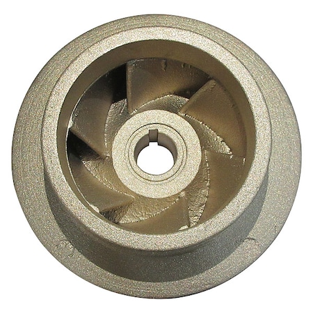 Dayton Impeller, 5 3/16" Dia, Closed, Bronze 811D49