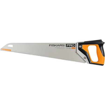 Fiskars Hand Saw, 20 in Blade L, PVC/Wood 730710-1001