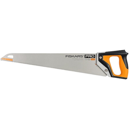 Fiskars Hand Saw, 22 in Blade L, PVC/Wood 730720-1001