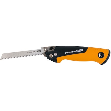 Fiskars Hand Saw, 6 in Blade L, Metal/Wood 730400-1001