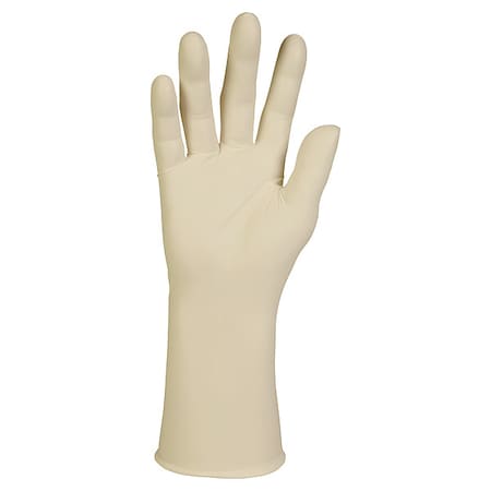 Ansell G3, Disposable Gloves, 8.6 mil Palm, Latex, Not Applicable, 6 1/2, 200 PK, Beige 56844