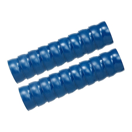 Loc-Line Vac Hose Segment Pack, 2 1/2 Dia, PK2 81202