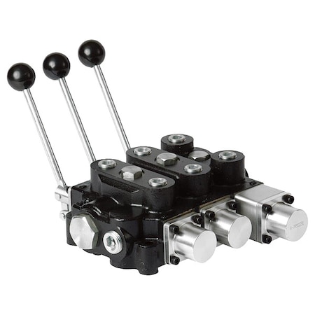 Delavan Fluid Power Hydraulic  Valve, 30 gpm, Four-Way MBV3SP-FLT1