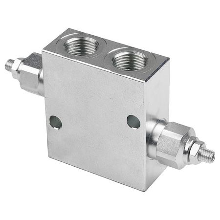 Delavan Fluid Power Double Relief Valve, 30 gpm, Screw, NPT DCORV-80-210-SAE10-S