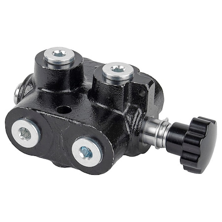 Delavan Fluid Power Hydraulic Selector Valve, 20 gpm, Lever SV-2POS-6W