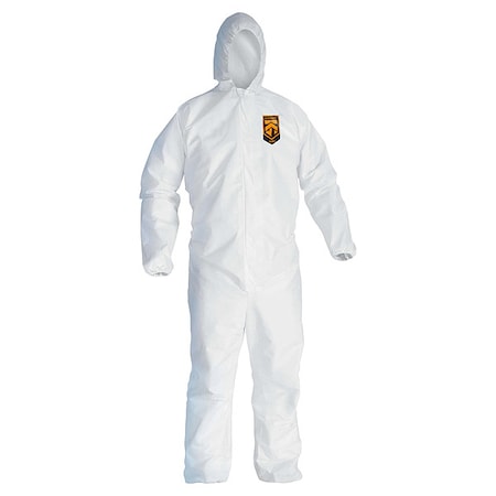 Kleenguard Breathable Hooded Coveralls, Fabric, 6XL 30921