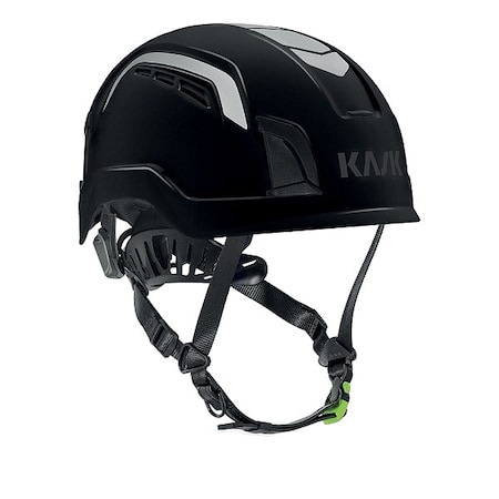 Kask Hard Hat, Polystyrene, Polypropylene, Not Applicable Point Not Applicable, Black WHE00100-210