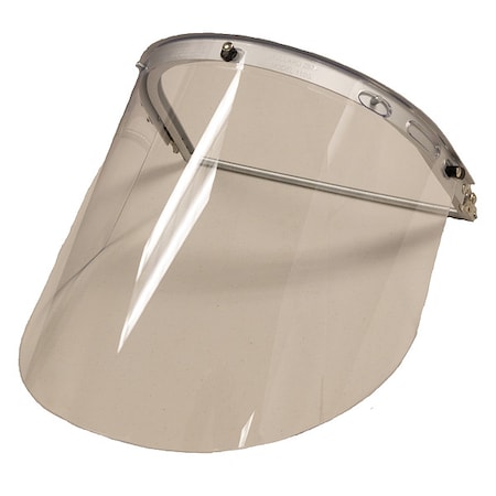 Bullard Face Shield, Clear Visor, 8 in Height, Pinlock, Ratchet Suspension A110G880P