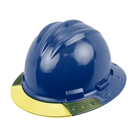 Bullard Full Brim Hard Hat, HDPE, 4 Point Ratchet, Type 1, Class E, Navy Blue AVNBRYCS