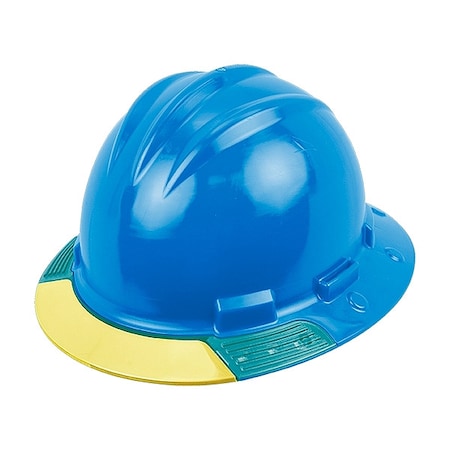 Bullard Full Brim Hard Hat, HDPE, 4 Point Ratchet, Type 1, Class E, Blue AVPBRYCS