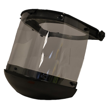 Bullard Face Shield, Clear Visor, 8 in Height, Pinlock, Ratchet Suspension A300BW840TX2CP1