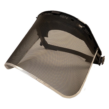 Bullard Face Shield, Clear Visor, 8 in Height, Pinlock, Ratchet Suspension A300BW8S24