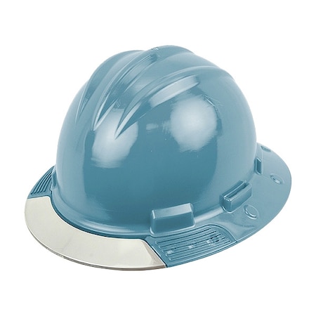Bullard Full Brim Hard Hat, HDPE, 4 Point Ratchet, Type 1, Class E, Light Blue AVSLRCCS