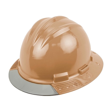 Bullard Full Brim Hard Hat, HDPE, 4 Point Ratchet, Type 1, Class E, Tan AVTNRGCS