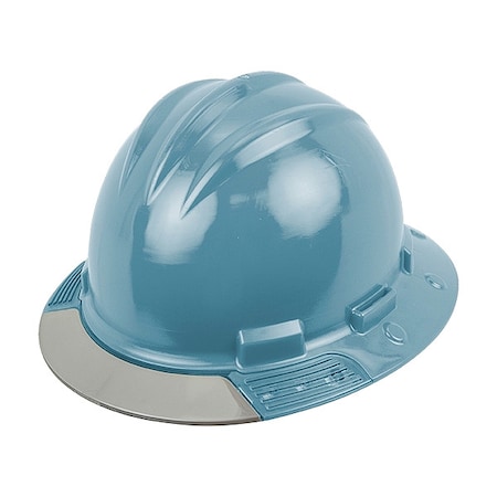 Bullard Full Brim Hard Hat, HDPE, 4 Point Ratchet, Type 1, Class E, Sky Blue AVSLRGCS