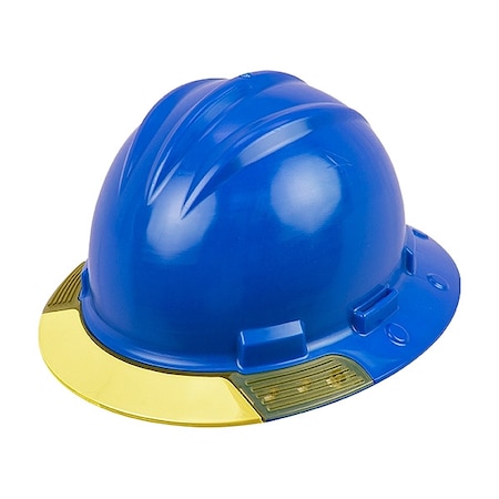 Bullard Full Brim Hard Hat, HDPE, 4 Point Ratchet, Type 1, Class E, Blue AVKBRYCS