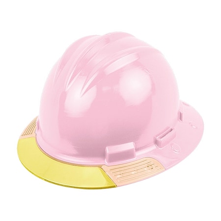 Bullard Full Brim Hard Hat, HDPE, 4 Point Ratchet, Type 1, Class E, Pink AVLPRYCS