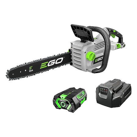 Ego 18 in L Cordless Battery-Powered Chainsaw Kit, Battery Included CS1804