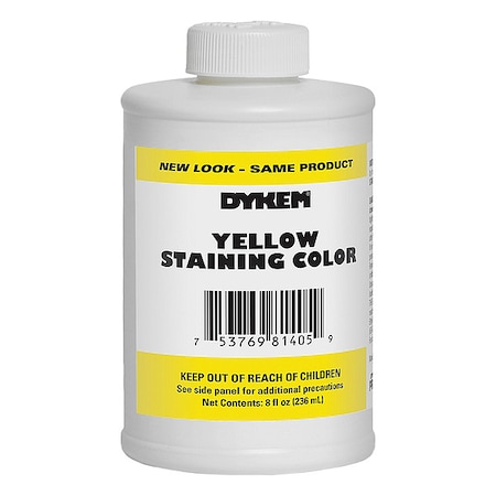 Dykem Opaque Staining Color, 8 oz, Yellow 81405