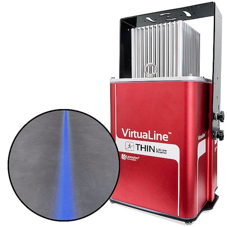 Laserglow Technologies Fixed Image Projector, Straight Line, 10 in W, 17 in H, Wall/Ceiling HVTB85XXX