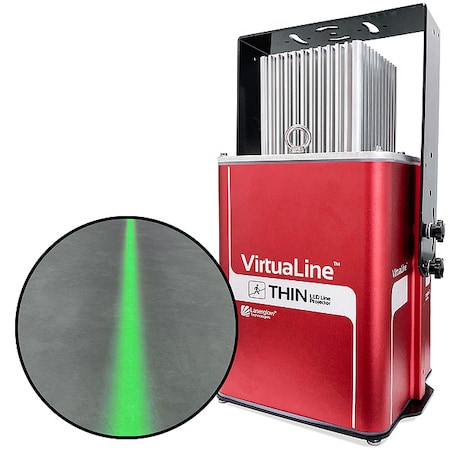 Laserglow Technologies Fixed Image Projector, Straight Line, 10 in W, 17 in H, Wall/Ceiling HVTG85XXX