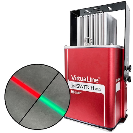 Laserglow Technologies Fixed Image Projector, Straight Line, 10 in W, 17 in H, Wall/Ceiling HVSRG5XXX