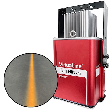 Laserglow Technologies Fixed Image Projector, Straight Line, 10 in W, 17 in H, Wall/Ceiling HVTA85XXX