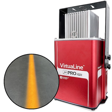 Laserglow Technologies Fixed Image Projector, Straight Line, 10 in W, 17 in H, Wall/Ceiling HVPA87XX2