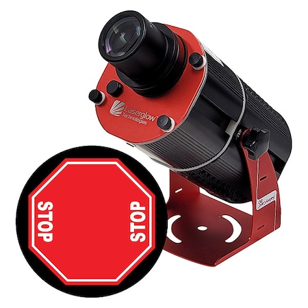 Laserglow Technologies Fixed Image Projector, 2 Way Stop - Opposite, 6 in W, 18 in H, Wall/Ceiling HSV8F201X