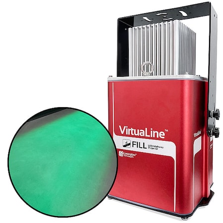 Laserglow Technologies Fixed Image Projector, Filled Walkway, 10 in W, 17 in H, Wall/Ceiling HVFG823XX