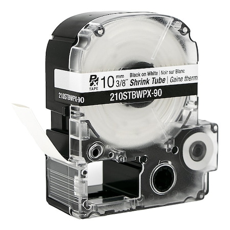 Epson Sleeve Label, White, Polyolefin, 3/8 in W 210STBWPX-90