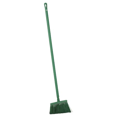 Remco 11 3/8 in Sweep Face Angle Broom, Stiff, Green 29142/29602
