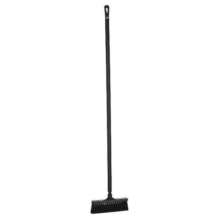 VIKAN Push Broom, 59.1 in, Black Bristle 31669/29629