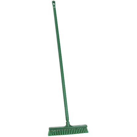 Remco 16 in Sweep Face Push Broom, Medium, Green 31792/29622