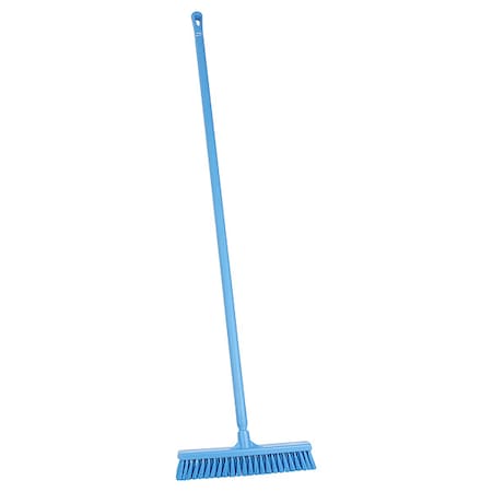 Remco 16 in Sweep Face Push Broom, Medium, Blue 31793/29623