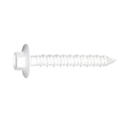 Tapcon Screw Anchor, 1/4 in Dia., Hex, 2 1/4 in L, Steel Ultra Shield, 1000 PK 3384100