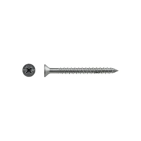 Tapcon Screw Anchor, 1/4 in Dia., Hex, 5 in L, Stainless Steel Climaseal, 100 PK 3460907