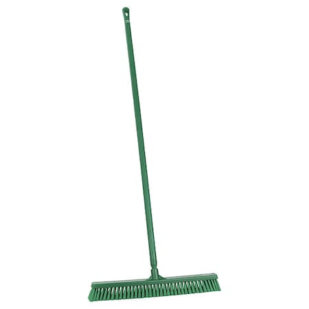 Remco 24 in Sweep Face Push Broom, Soft, Green 31992/29622